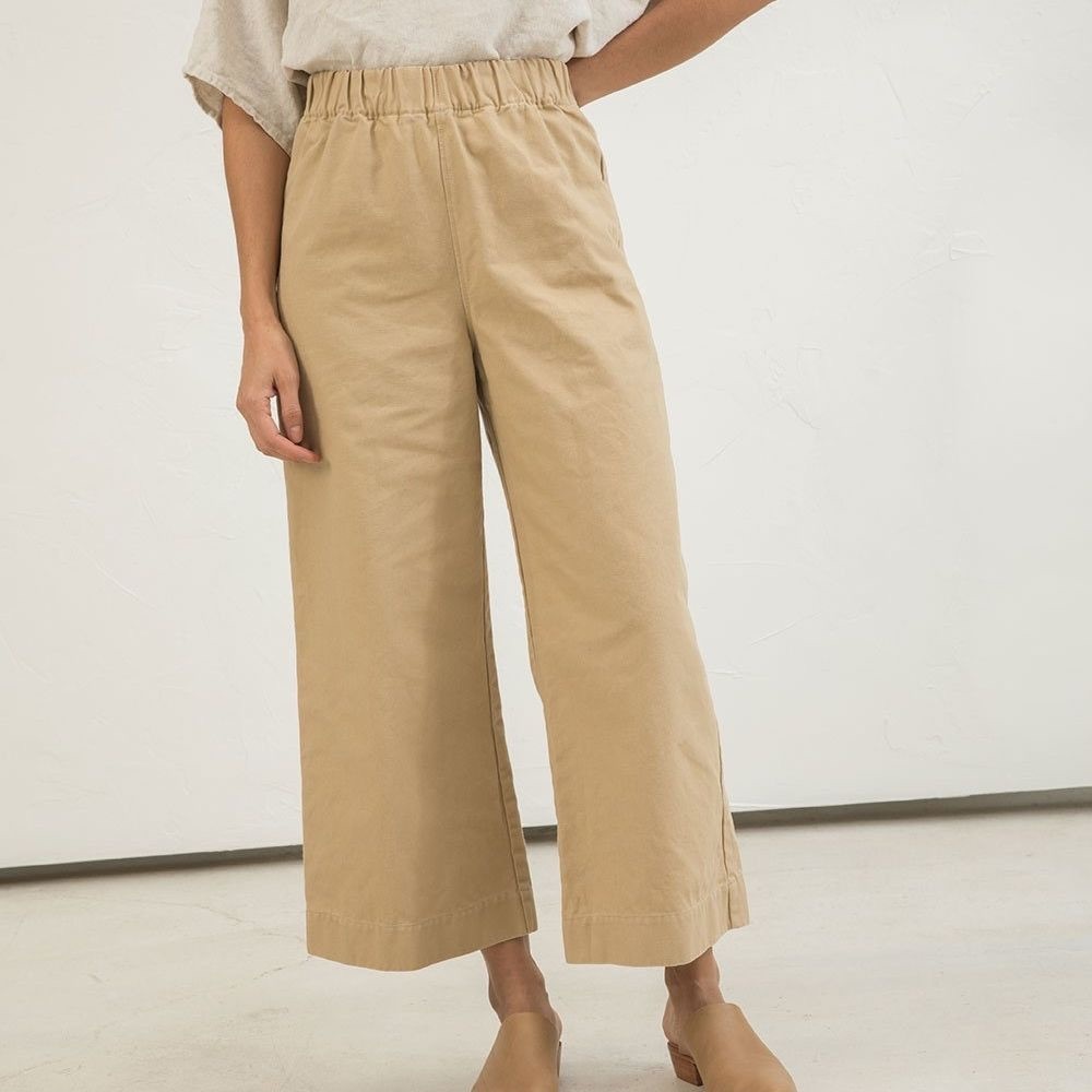 Elizabeth Suzann Florence cotton canvas MT khaki